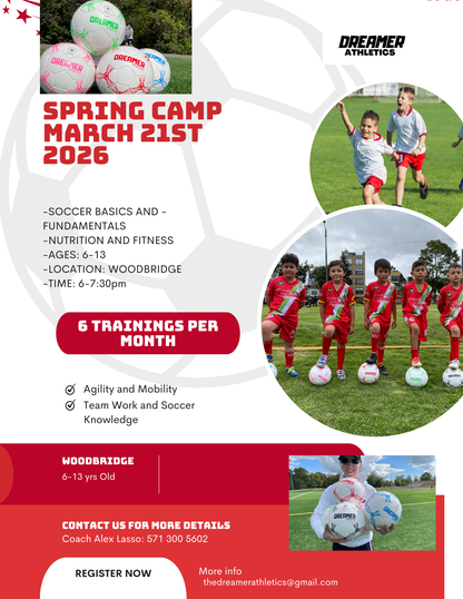 Dreamer Athletics Soccer Program