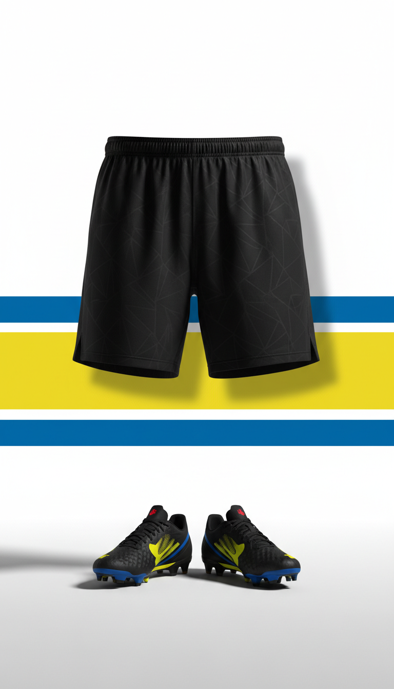 Midnight Black graphic training shorts