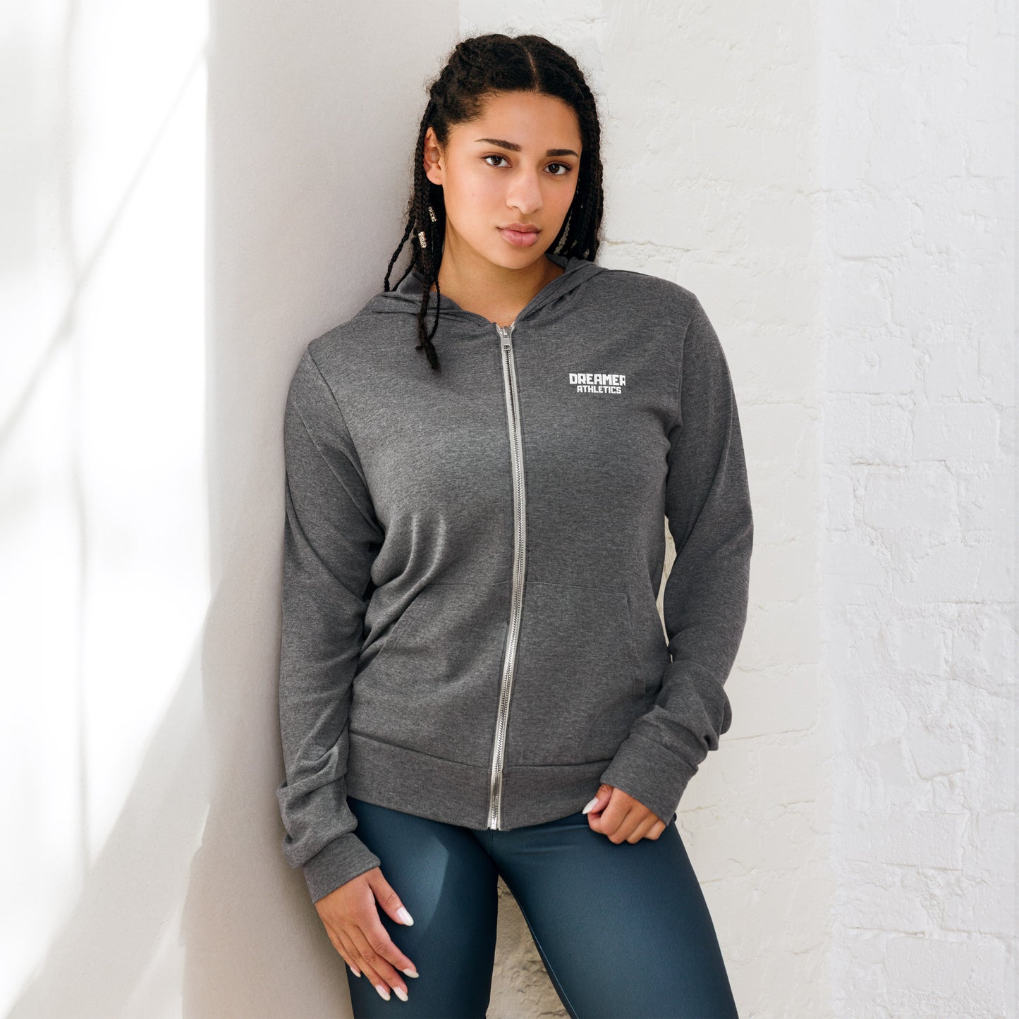 Dreamer Athletics Ladies zip hoodie
