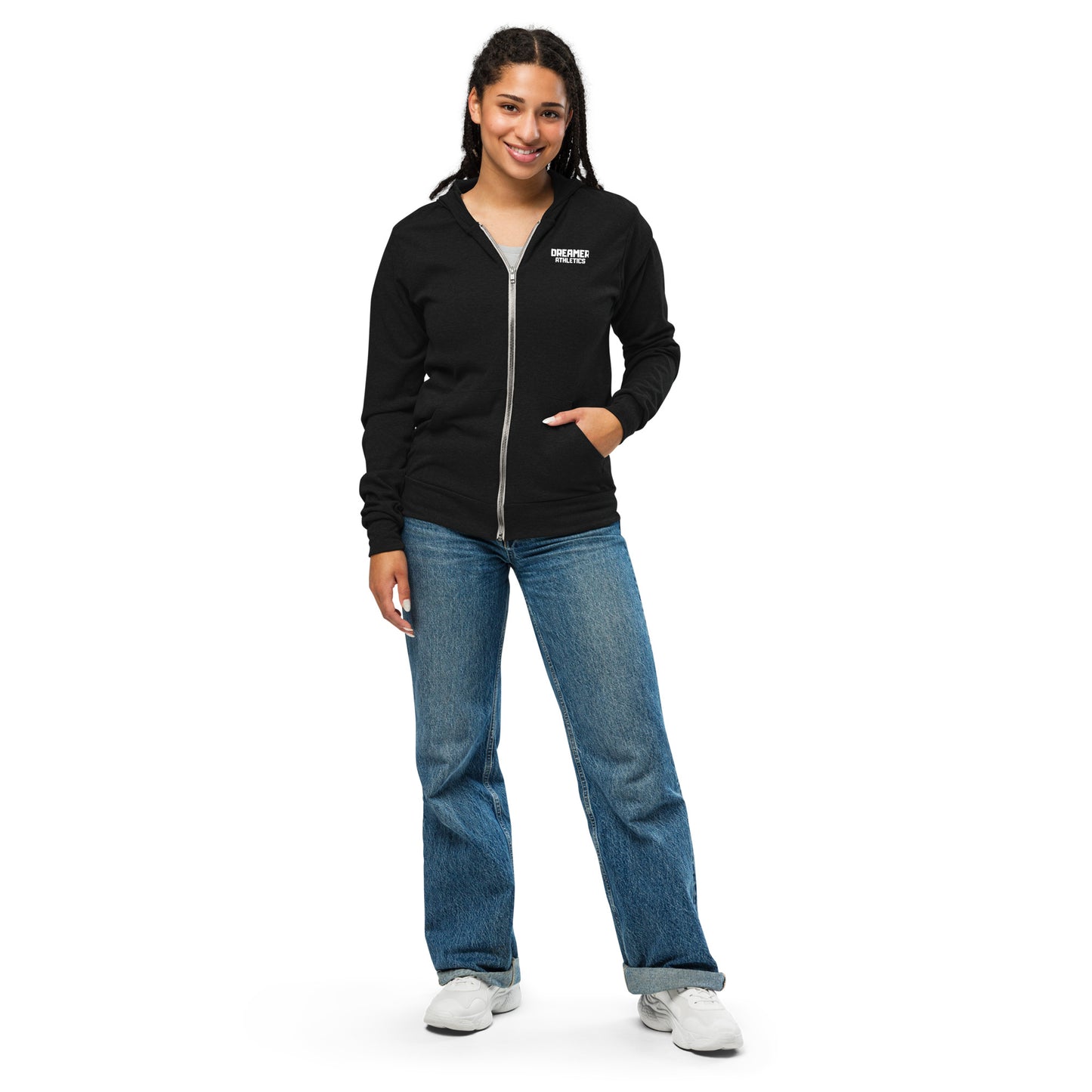 Dreamer Athletics Ladies zip hoodie